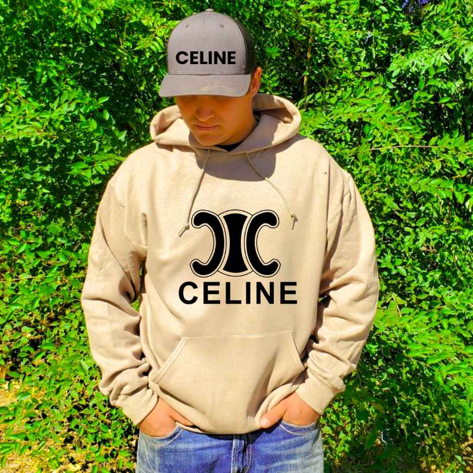 CELINE HOODIE KHAKI 250