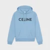 CELINE LOOSE HOODIE FLEECE