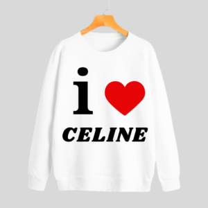 Celine Love Sweatshirt White 210