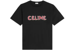 Celine Rhinestone Loose T-Shirt