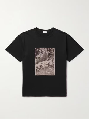 David Weiss Printed Cotton Jersey T shirt